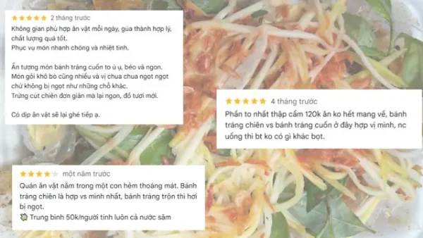 Bánh Tráng Cuốn Bà Bắc: Địa Chỉ, Review & Kinh Nghiệm Thưởng Thức Ngon Nhất