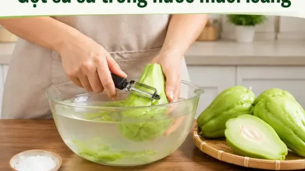 Cách Gọt Su Su Không Dính Nhựa Vào Tay: Bí Quyết Đơn Giản, Hiệu Quả
