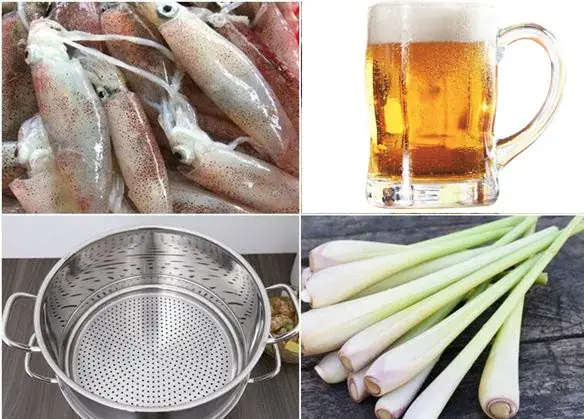 Cách Hấp Mực Ống Ngon, Giòn Ngọt Tự Nhiên, Không Tanh Tại Nhà