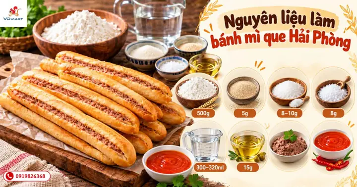 Cách Làm Bánh Mì Que Hải Phòng Giòn Ngon Chuẩn Vị Tại Nhà Cách Làm Bánh Mì Que Hải Phòng Giòn Ngon Chuẩn Vị Tại Nhà