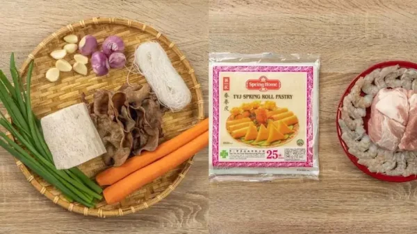 Bí Quyết Làm Chả Giò Tôm Thịt Miền Nam Giòn Lâu, Vàng Đều Chuẩn Vị