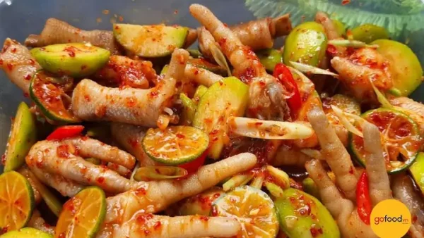 Cách Làm Chân Gà Ngâm Sả Tắc Kiểu Thái Giòn Ngon Tại Nhà Chuẩn Vị