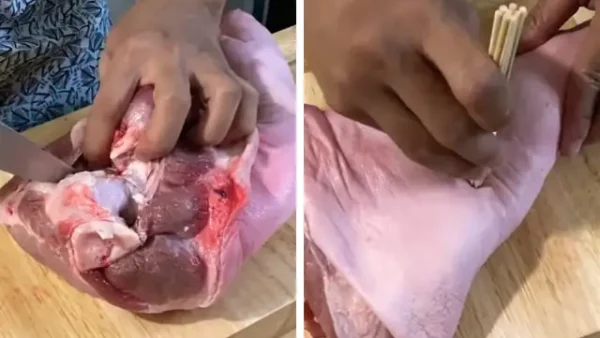 Cách Làm Giò Heo Muối Chiên Giòn Rụm, Thịt Mềm Thấm Vị