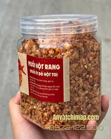 Cách Làm Muối Hột Rang Ớt Khô Thơm Ngon Tại Nhà Chấm Gì Cũng Hết