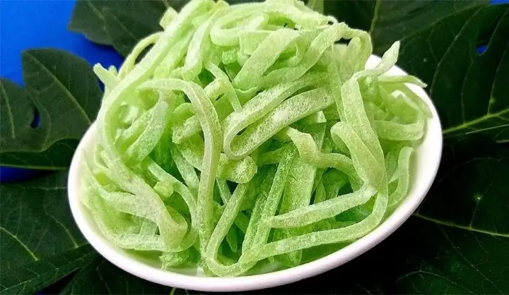 Cách Làm Mứt Đu Đủ Xanh Sợi Giòn Dai, Dẻo Ngon Không Cần Vôi