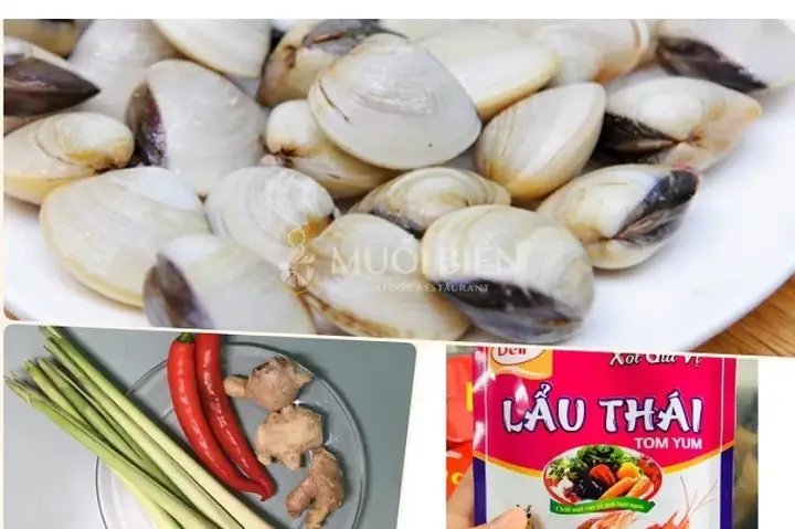 Cách Làm Nghêu Hấp Thái Nhanh Chóng Bằng Gói Lẩu Thái Chuẩn Vị Cách Làm Nghêu Hấp Thái Nhanh Chóng Bằng Gói Lẩu Thái Chuẩn Vị