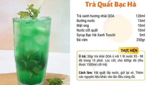 Hướng Dẫn Chi Tiết Cách Làm Trà Quất Bạc Hà Thơm Ngon, Giải Nhiệt Tại Nhà