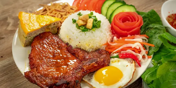 Cách Nấu Cơm Tấm Ngon Chuẩn Vị Nhà Hàng Bằng Nồi Cơm Điện