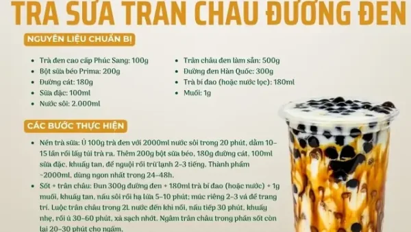 Hướng Dẫn Chi Tiết Cách Nấu Siro Đường Đen Chuẩn Vị Tại Nhà
