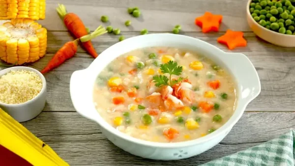 Cách Nấu Súp Bắp Tôm Cho Bé Ăn Dặm: Công Thức Đơn Giản, Dễ Ăn