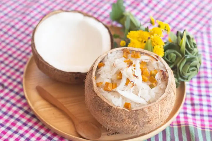 Cách Nấu Xôi Nước Cốt Dừa Bằng Nồi Cơm Điện Thơm Ngon Dẻo Mềm Cách Nấu Xôi Nước Cốt Dừa Bằng Nồi Cơm Điện Thơm Ngon Dẻo Mềm