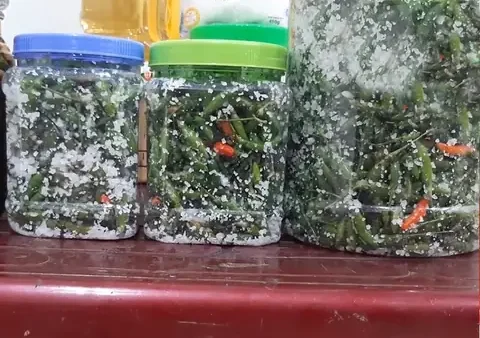 Cách Làm Ớt Ngâm Muối Giòn Ngon, Để Lâu Không Bị Mềm