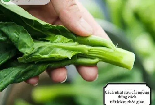 Hướng Dẫn Cách Nhặt Rau Cải Ngồng Nhanh Chóng Và Chuẩn Nhất