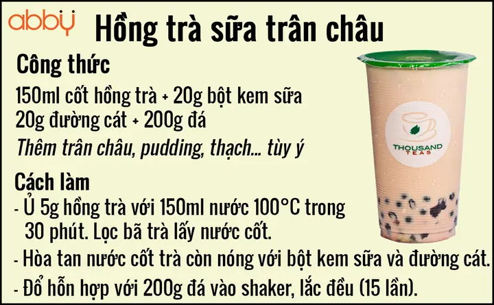 Cách Pha Trà Sữa Trân Châu Thơm Ngon Chuẩn Vị Tại Nhà Cho Người Mới Bắt Đầu Cách Pha Trà Sữa Trân Châu Thơm Ngon Chuẩn Vị Tại Nhà Cho Người Mới Bắt Đầu