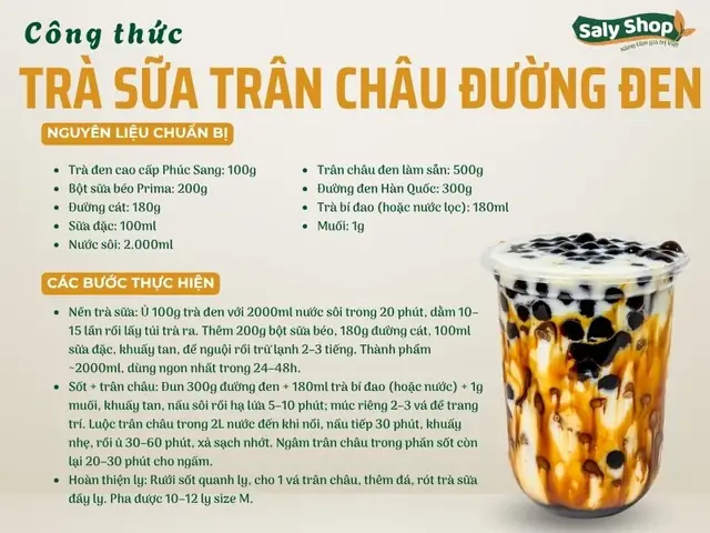 Cách Pha Trà Sữa Trân Châu Thơm Ngon Chuẩn Vị Tại Nhà Cho Người Mới Bắt Đầu Cách Pha Trà Sữa Trân Châu Thơm Ngon Chuẩn Vị Tại Nhà Cho Người Mới Bắt Đầu
