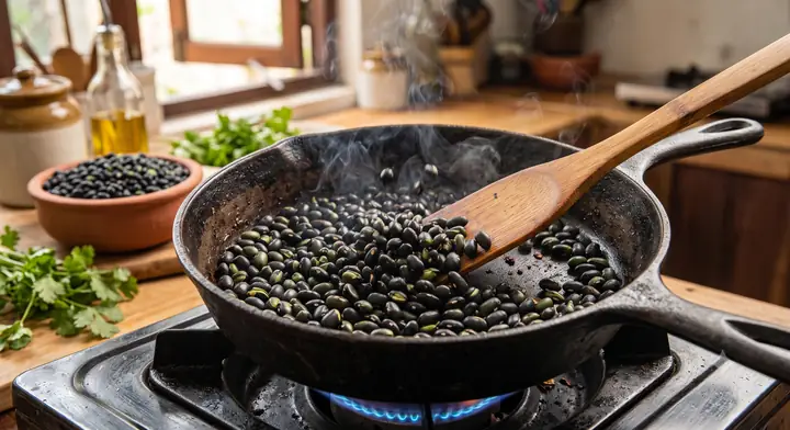 Bí Quyết Rang Đậu Đen Xanh Lòng Thơm Ngon Chuẩn Vị, Không Bị Cháy Bí Quyết Rang Đậu Đen Xanh Lòng Thơm Ngon Chuẩn Vị, Không Bị Cháy