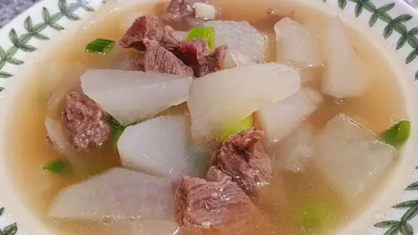 Cách Nấu Canh Củ Cải Thịt Bò Thơm Ngon Chuẩn Vị Tại Nhà