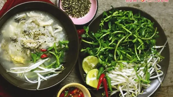 Cháo Cá Lóc Bầu Rau Đắng: Cách Nấu Chuẩn Vị Miền Tây Thơm Ngon Tại Nhà
