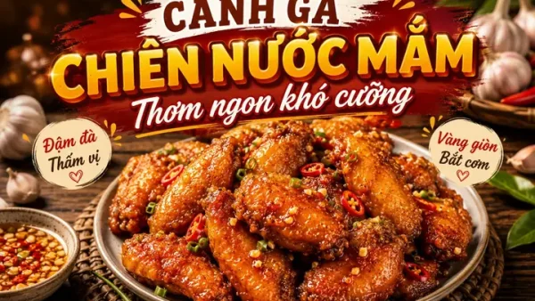 Cách Làm Cánh Gà Chiên Nước Mắm Giòn Ngon Chuẩn Vị Tại Nhà