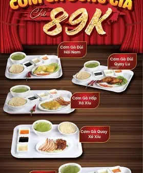 Khám Phá Menu Cơm Gà Hải Nam Ngon Chuẩn Vị & Các Lựa Chọn Hấp Dẫn