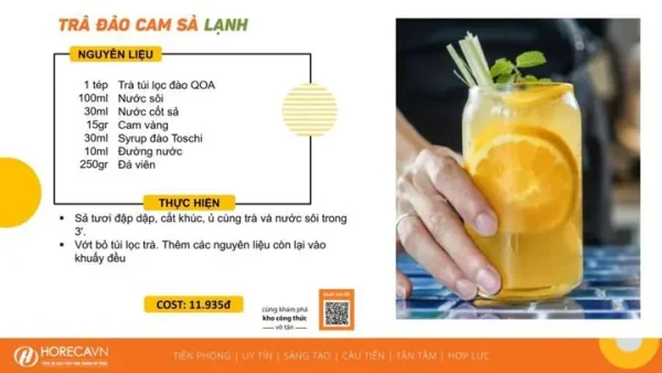 Công Thức Pha Trà Đào Ngon Chuẩn Vị Tại Nhà & Kinh Doanh