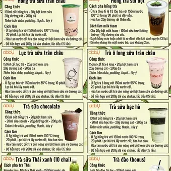 Công Thức Pha Trà Sữa Ngon Chuẩn Vị Tại Nhà & Kinh Doanh Đơn Giản