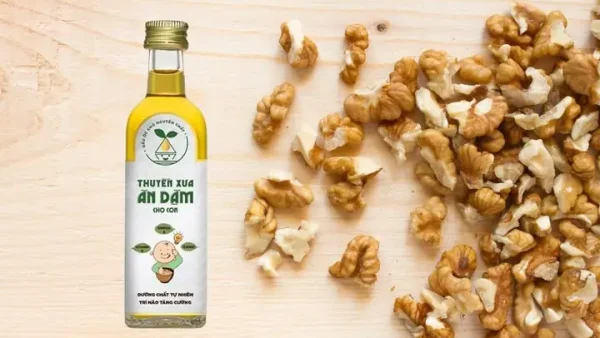 Dầu Óc Chó Cho Bé Ăn Dặm: Lợi Ích, Cách Chọn Và Sử Dụng Chuẩn
