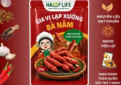 Gia Vị Làm Lạp Xưởng: Công Thức Ướp Chuẩn Vị Tại Nhà