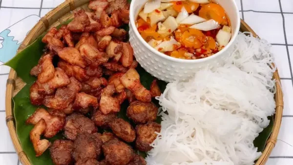 Bún Chả Nồi Chiên Không Dầu: Công Thức Chuẩn Vị Hà Nội, Mềm Mọng Không Khô