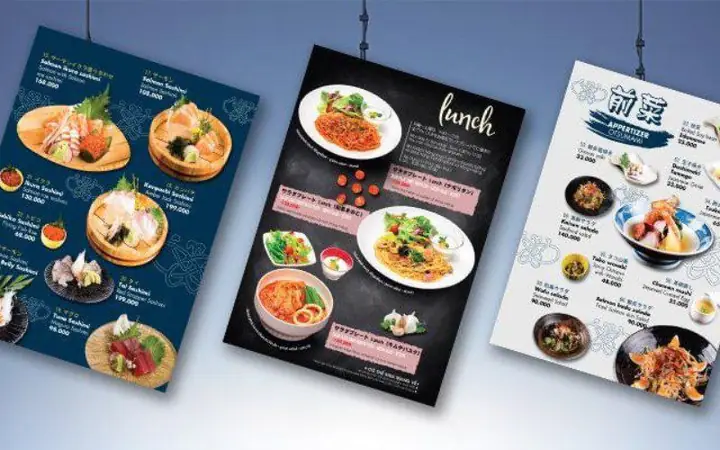 Menu Món Ăn Nhà Hàng: Gợi Ý Thực Đơn & Thiết Kế Chuyên Nghiệp