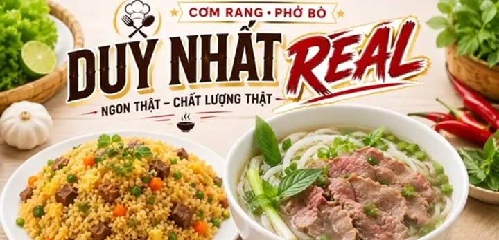 Phở Bò Cơm Rang Duy Nhất: Menu Chi Tiết, Giá, 7 Chi Nhánh Hà Nội & Cách Order Online Phở Bò Cơm Rang Duy Nhất: Menu Chi Tiết, Giá, 7 Chi Nhánh Hà Nội & Cách Order Online
