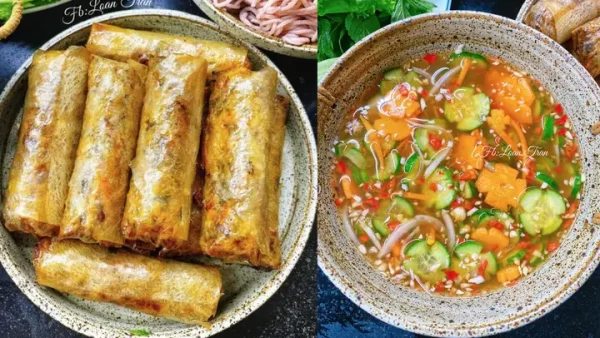 Bí Quyết Rán Nem Bằng Nồi Chiên Không Dầu GIÒN RỤM Như Ngoài Hàng
