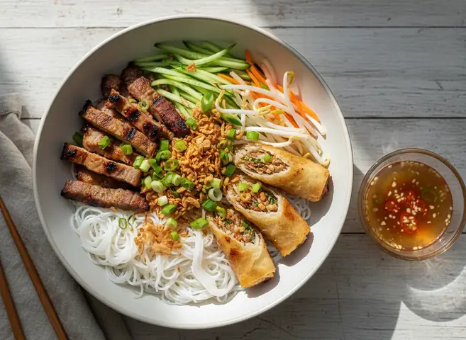 Bún Thịt Nướng: Công Thức Chuẩn Vị & Bí Quyết Làm Ngon Tại Nhà Bún Thịt Nướng: Công Thức Chuẩn Vị & Bí Quyết Làm Ngon Tại Nhà