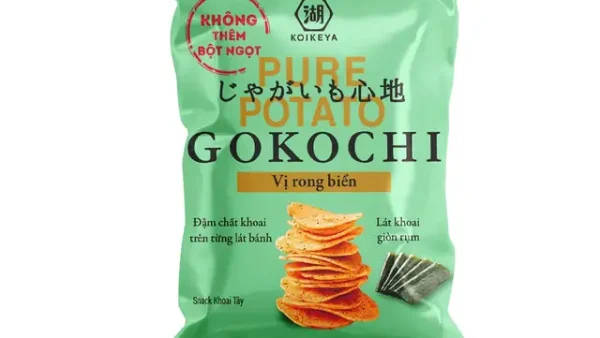 Snack Khoai Tây Rong Biển: Giòn Ngon Thơm Vị Biển Cả