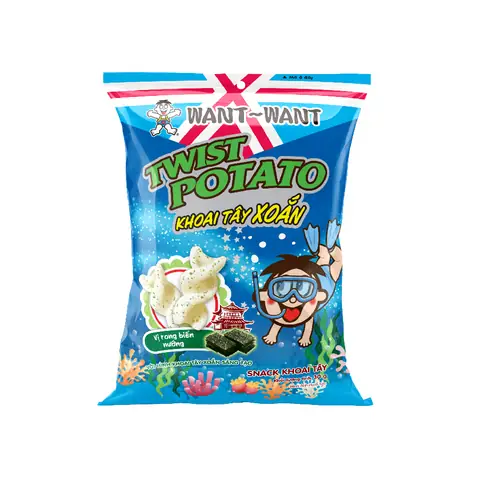 Snack Khoai Tây Rong Biển: Giòn Ngon Thơm Vị Biển Cả Snack Khoai Tây Rong Biển: Giòn Ngon Thơm Vị Biển Cả
