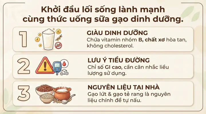 Sữa Gạo Lứt Có Tác Dụng Gì? Lợi Ích Tuyệt Vời Cho Sức Khỏe Toàn Diện Sữa Gạo Lứt Có Tác Dụng Gì? Lợi Ích Tuyệt Vời Cho Sức Khỏe Toàn Diện
