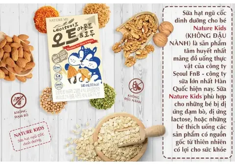 Sữa Hạt Cho Bé 1 Tuổi: Lợi Ích, Cách Chọn Và Những Lưu Ý Quan Trọng Từ Chuyên Gia