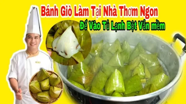 Tỷ Lệ Pha Bột Bánh Giò Chuẩn: Bí Quyết Cho Bánh Mềm Mịn, Núng Nính