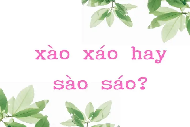 Xào Hay Sào: Phân Biệt Chính Tả Và Ý Nghĩa Đầy Đủ Nhất Xào Hay Sào: Phân Biệt Chính Tả Và Ý Nghĩa Đầy Đủ Nhất