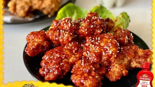 Cách Làm Gà Rán Hàn Quốc Tại Nhà: Giòn Tan, Sốt Ngọt Cay