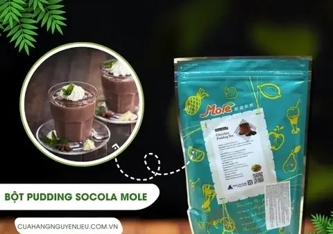 Cách Nấu Pudding Socola Mole Mềm Mịn, Đúng Tỷ Lệ