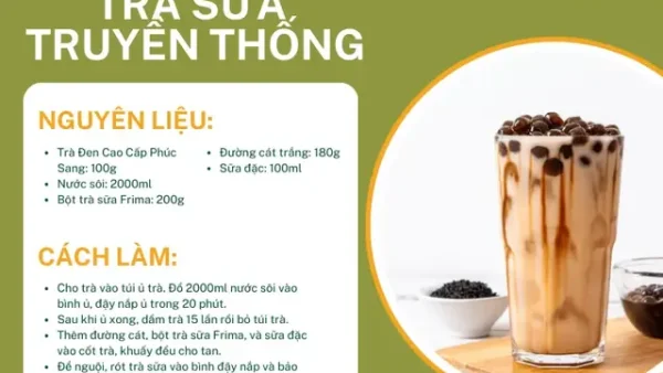 Cách Nấu Trà Sữa Ngon Béo, Thơm Đậm Chuẩn Truyền Thống Tại Nhà