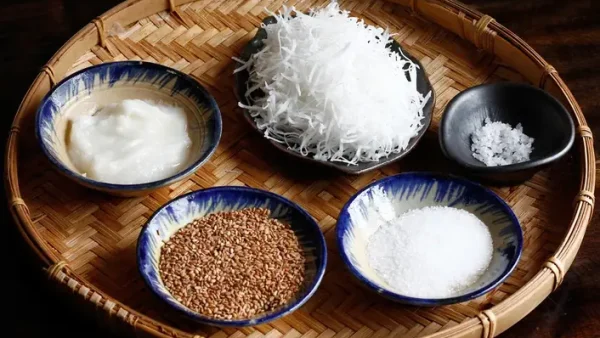Cách Nấu Xôi Vừng Dừa Hà Nội: Xôi Vừng Dừa Thơm Dẻo
