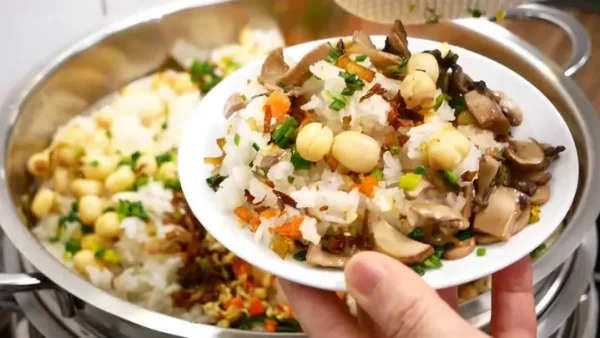 Cách Nấu Xôi Nấm Chay Thơm Dẻo, Đơn Giản Cho Bữa Sáng