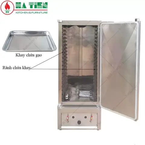 Cách Sử Dụng Tủ Nấu Cơm Công Nghiệp Bằng Gas An Toàn Cách Sử Dụng Tủ Nấu Cơm Công Nghiệp Bằng Gas An Toàn